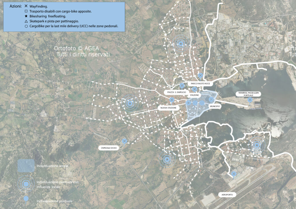 mappa accessibilità olbia